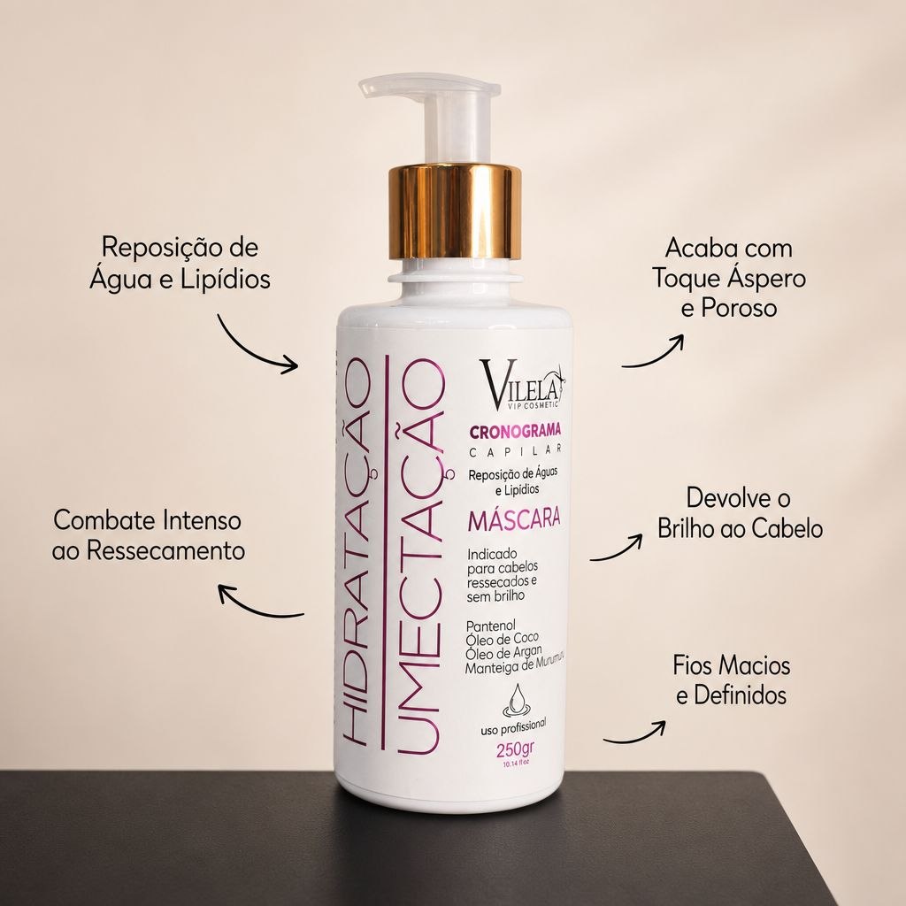 Máscara de Hidratação & Umectação - 250ml