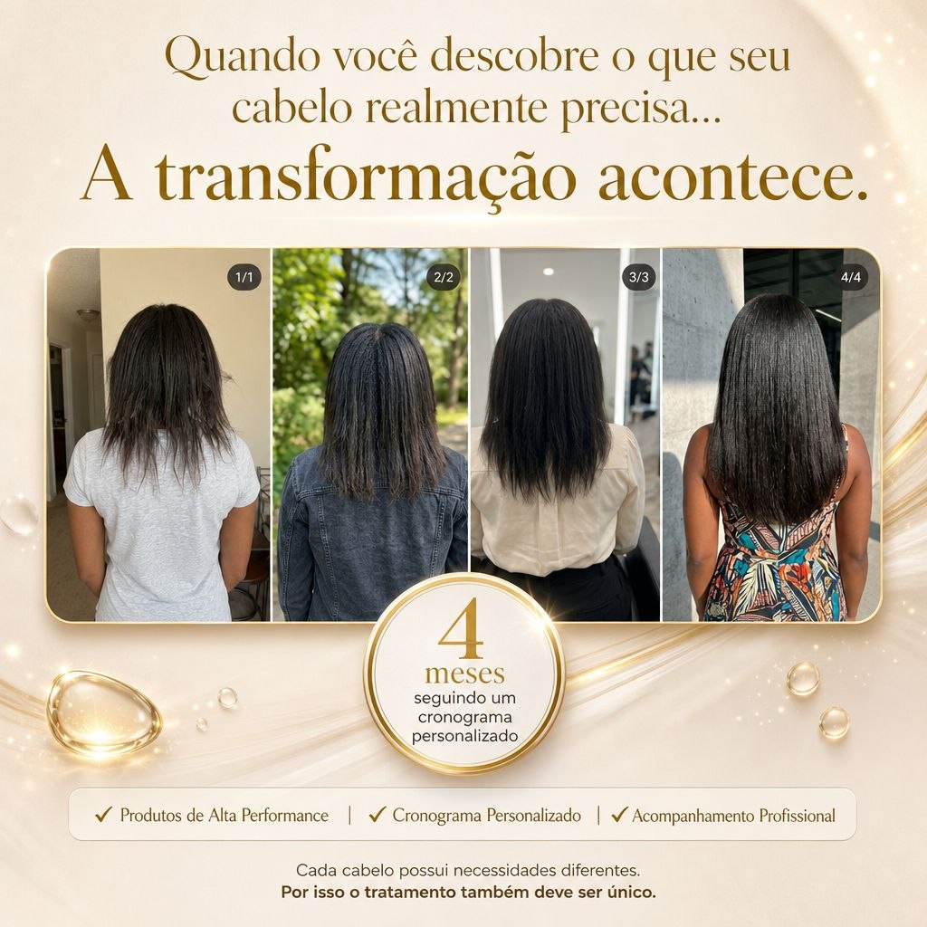 Kit Cronograma de Salão em Casa